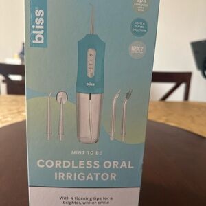 Bliss Teal Cordless Oral Irrigator